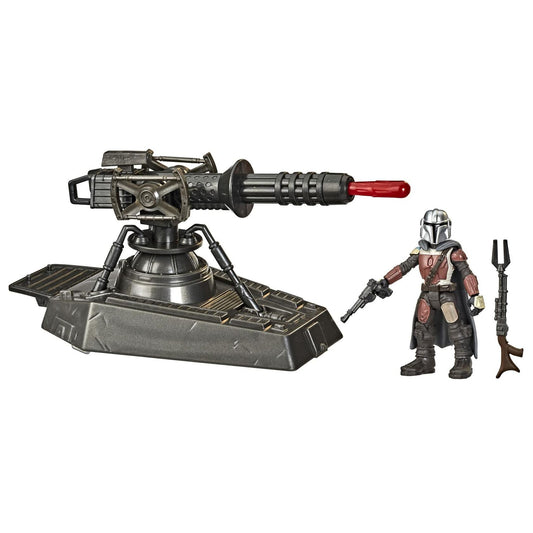 Star Wars Mission Fleet Expedition Class Hover E-Web Cannon Mandalorian Figure