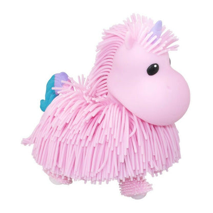 Eolo Toys EOL-JP002_P-C Jiggly Pets Walking Unicorn With Sound | Pink