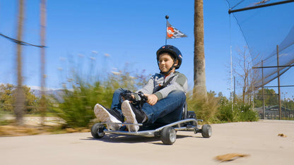 Razor Ground Force - Electric Go-Kart for Ages 8+, Up to 12 MPH, Up to 40 Minutes of Continuous Use, Variable Speed Throttle, 24V Rechargeable Battery