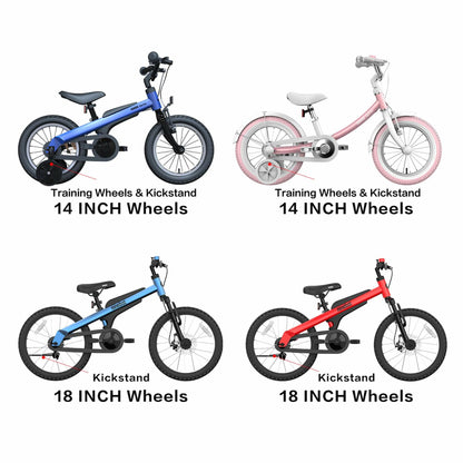 Ninebot Kids Bike by Segway 18 Inch, Blue, Premium Grade,Recommended Height 3'9'' - 4'9''