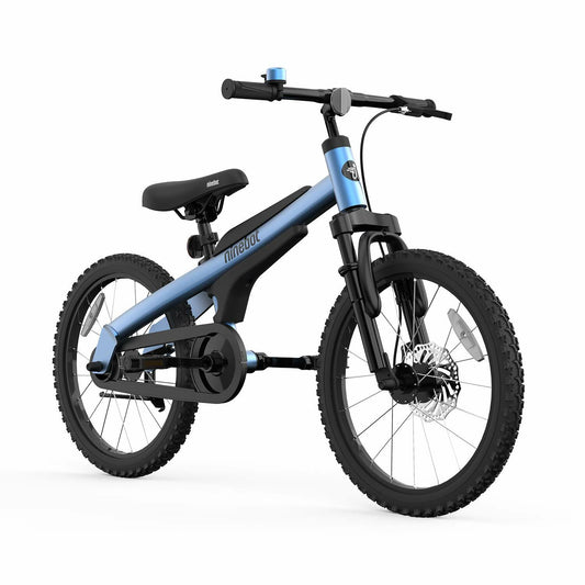 Ninebot Kids Bike by Segway 18 Inch, Blue, Premium Grade,Recommended Height 3'9'' - 4'9''