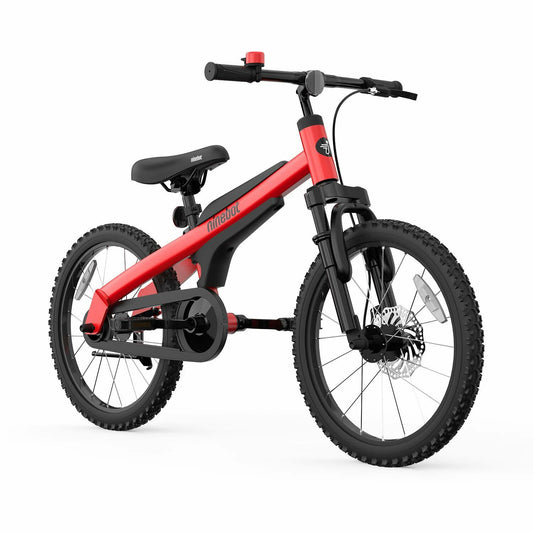 Segway Ninebot Kids Bike for Boys and Girls, 18 inch with Kickstand, in Red, Pink or Blue