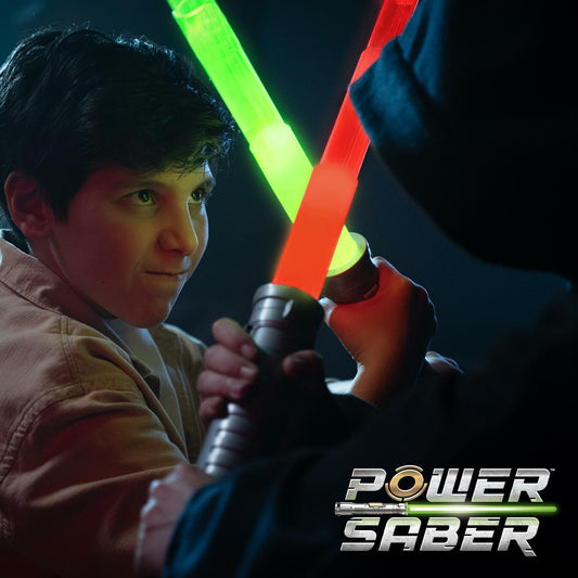 Goliath Power Saber Energy Blade Green First Ever Automatic Saber Auto Extending & Retracting Saber Extends 35" (90cm) Motion Based SFX Ages 6 and up