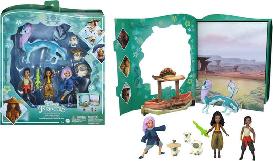Disney Toys, Raya Story Set, Gifts for Kids