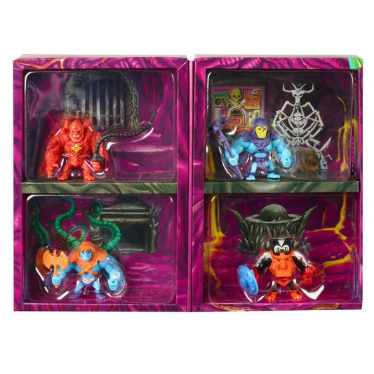 Masters Of The Universe Eternia Minis Multipack 3-In, Set Of 4 Motu Characters