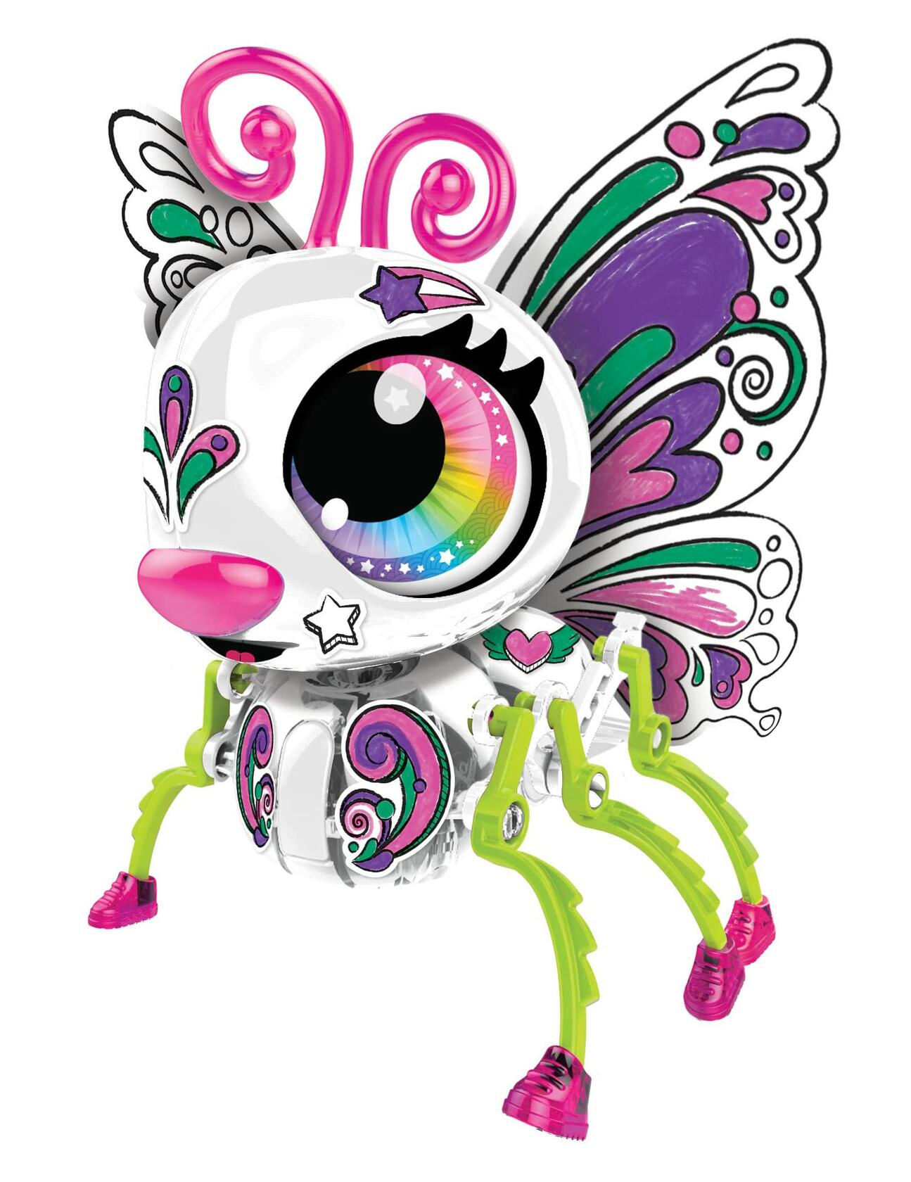Color & Create Build a Bot Butterfly