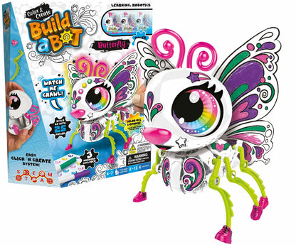Color & Create Build a Bot Butterfly
