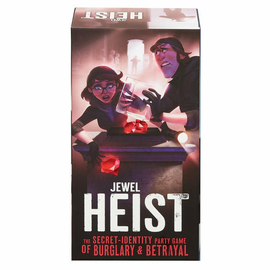 Jewel Heist Strategy Board Game for Adults and Teens, Role-Play Social Deduction Game