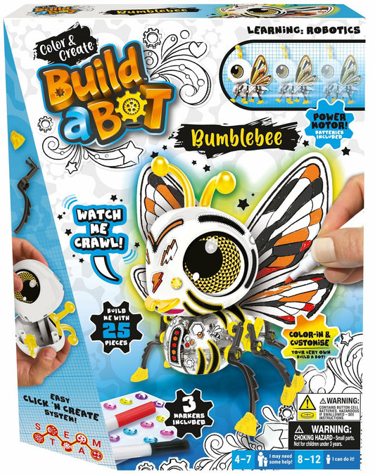Color & Create Build a Bot Bumblebee