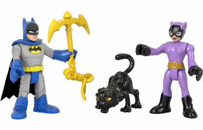 Imaginext Fisher-Price DC Super Friends Batman & Catwoman Action Figure Set
