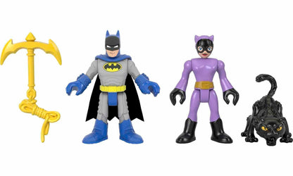 Imaginext Fisher-Price DC Super Friends Batman & Catwoman Action Figure Set
