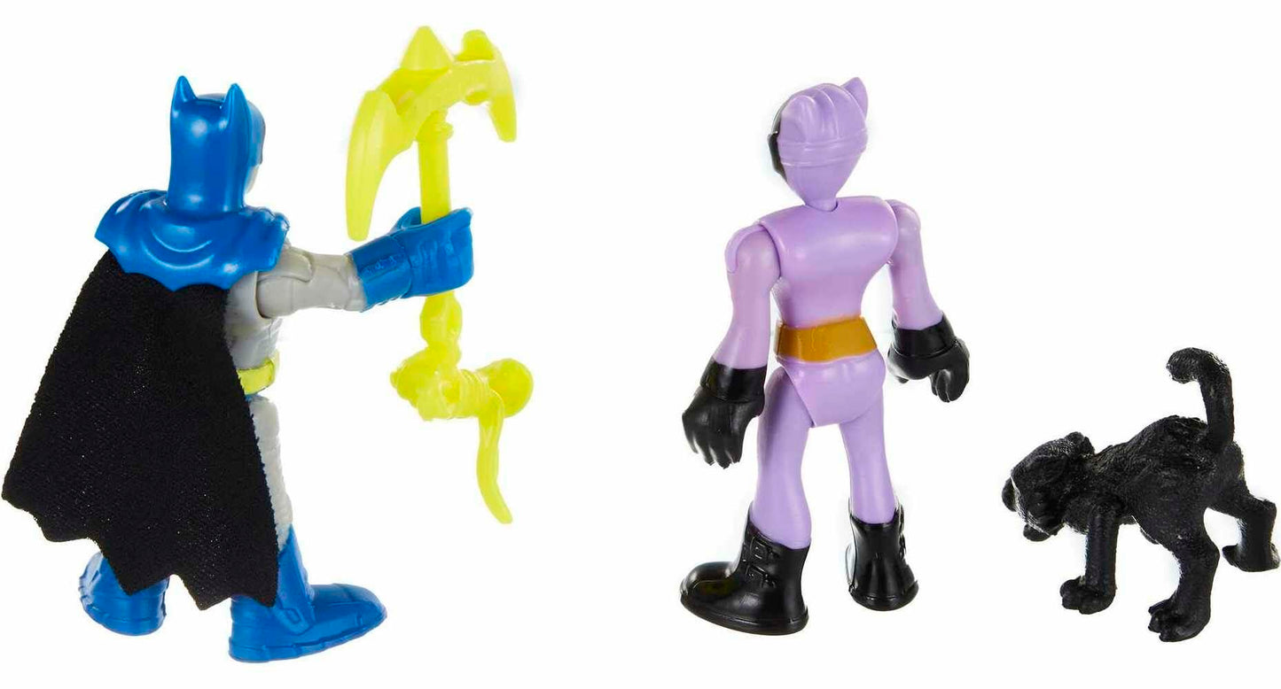 Imaginext Fisher-Price DC Super Friends Batman & Catwoman Action Figure Set