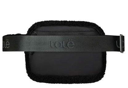 Lole Unisex Fleece Belt Bag, Black
