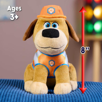 Disney Junior Pupstruction Tank 8-inch Small Plush, Stuffed Animal, Dog