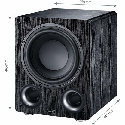 Magnat Magnat Alpha 12" Powered Subwoofer, Black
