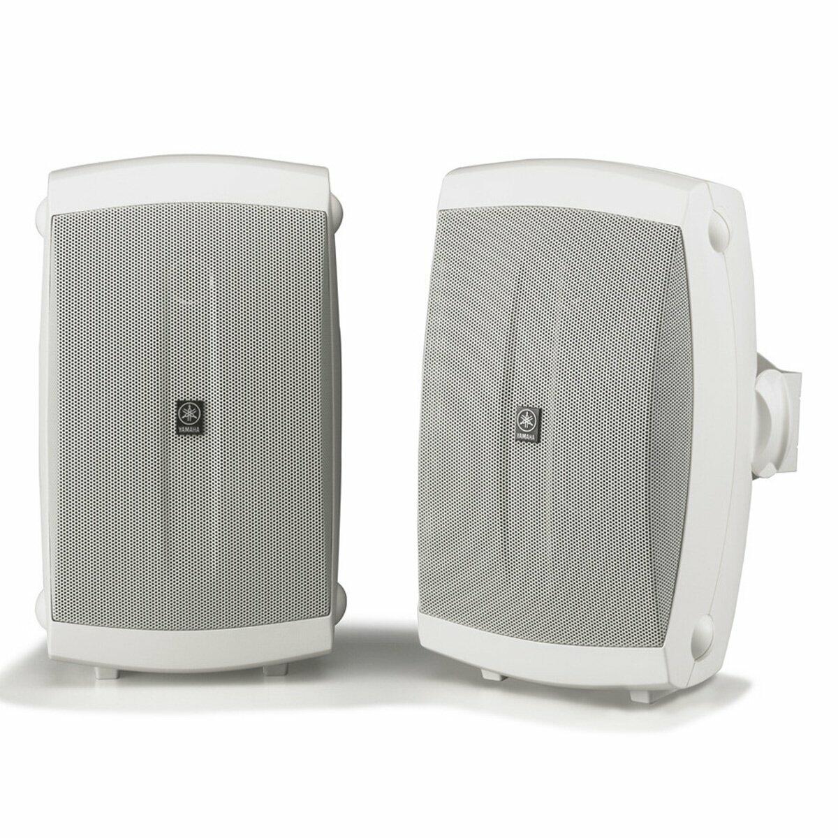Yamaha Corporation All-Weather Speaker System with Wide Frequency Response - White