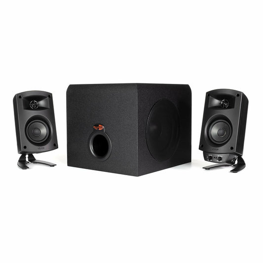 Klipsch Pro Media 2.1 THX Computer Speakers Two-Way Satellites 3" Midbass Drivers and 6.5" Subwoofer