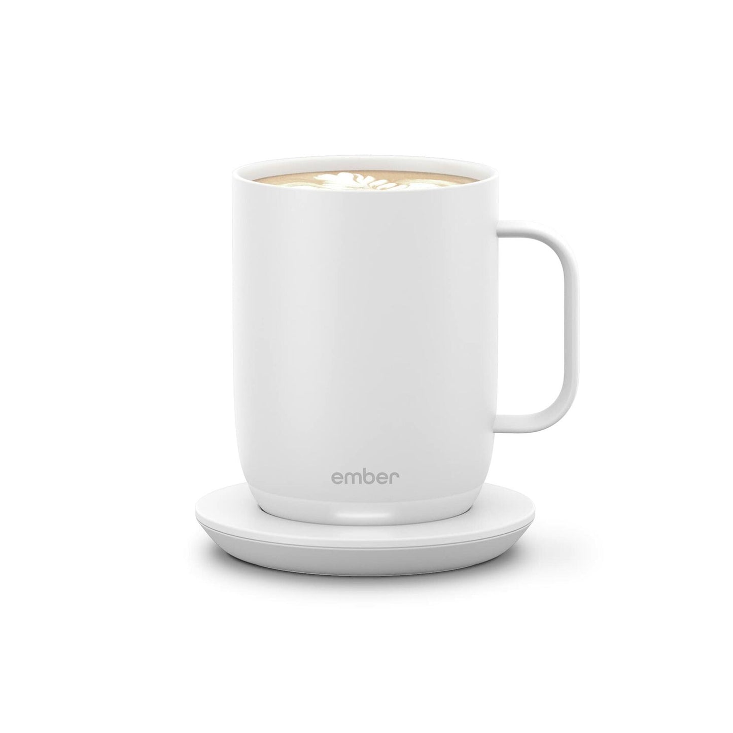 Ember Temperature Control Smart Mug 2, 10 oz, Gold, up to 1.5-hr Battery Life - App Controlled Heated Coffee/Tea Mug - Improved Design