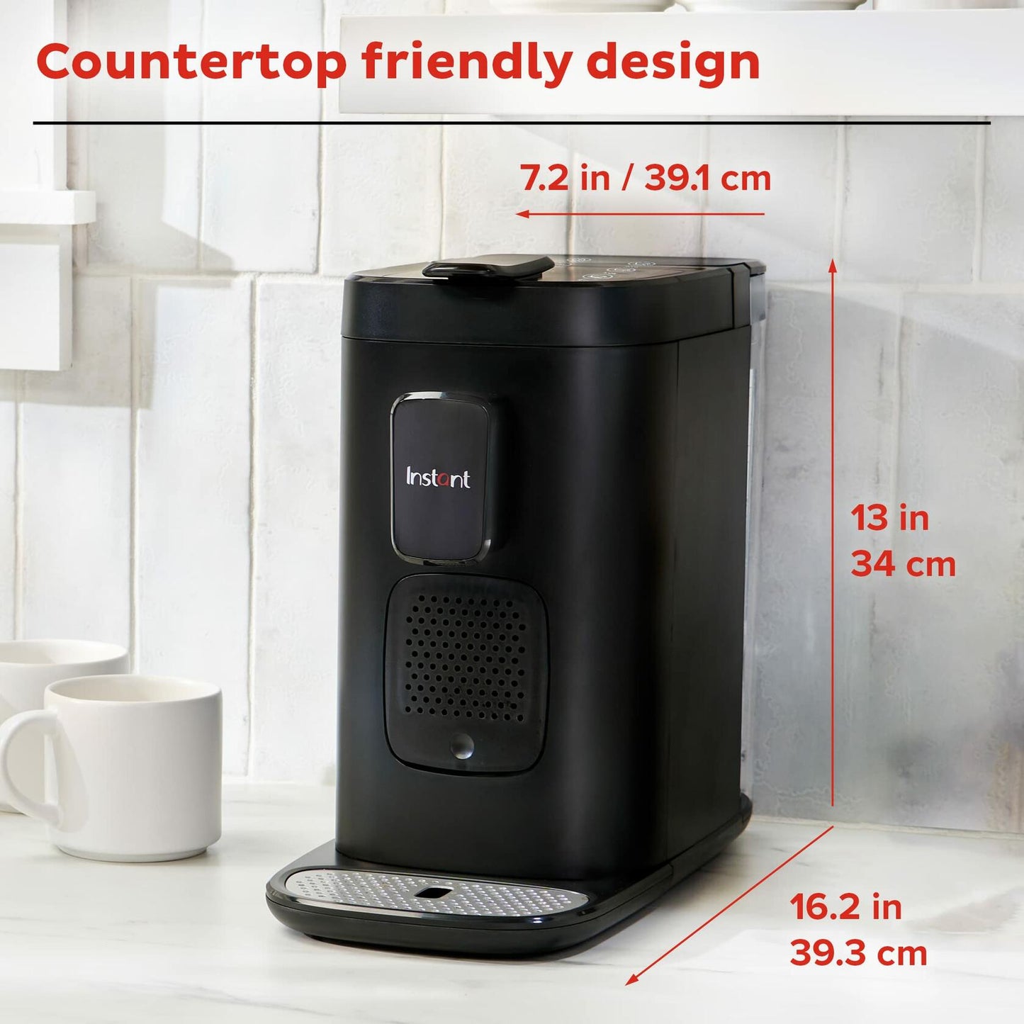 Instant Dual Pod Plus 2-in-1 Coffee Maker and Espresso Maker with Reusable Ground Coffee Pod