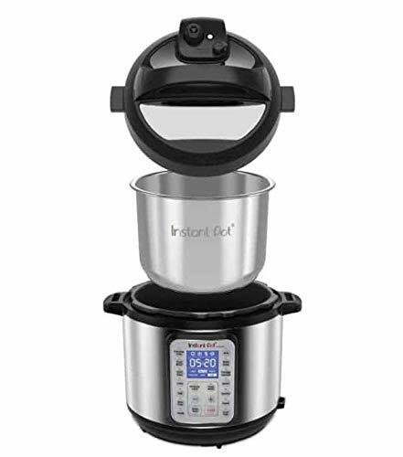 Instant Pot 6Qt Duo Plus 9-in-1 Multicooker, Pressure Cooker, Slow Cook, Rice Maker, Steamer, Saut, Yogurt, Warmer & Sterilizer, Stainless Steel, 6 Quarts