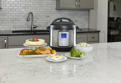 Instant Pot 6Qt Duo Plus 9-in-1 Multicooker, Pressure Cooker, Slow Cook, Rice Maker, Steamer, Saut, Yogurt, Warmer & Sterilizer, Stainless Steel, 6 Quarts