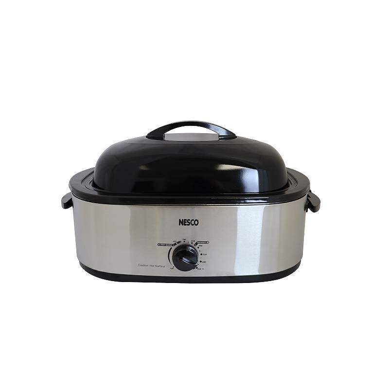 Nesco 18 Quart Roaster, Silver